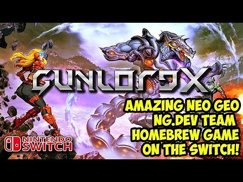 Gunlord X Review - Amazing Neo Geo Homebrew For The Nintendo Switch! [NGDEV TEAM]