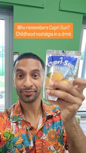Who else grew up on Capri Sun? 磻✨ Childhood nostalgia in a pouch! #CapriSun #Nostalgia #90sKids #80sKids #ThrowbackVibes | Bobby Seagull | Facebook