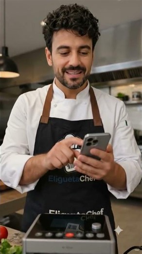 Etiquetas de validade em segundos | Etiqueta Chef