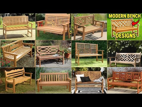 Latest Top 50 Wooden Bench Designs 2026 ||Garden Wooden Bench Designs || Outdoor Wooden Bench Ideas