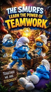 The Smurfs Learn the Power of Teamwork