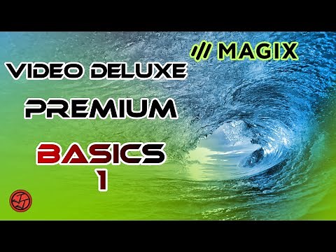 Magix Video Deluxe Premium 🎞️ - Tutorial 01 - Basics 1/2 Projekterstellung & Arbeitsoberfläche [DE]