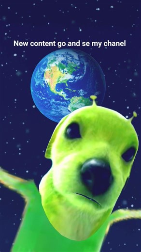 new alien dog 🐕 viral video.