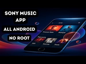 Install Sony Music App on Any Android Without Root! Mod App 2025| Ported App Review|Music Player|