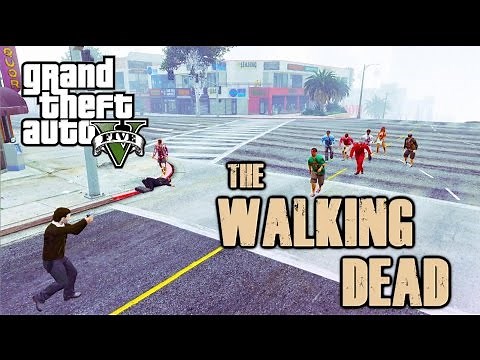 GTA5 殭屍模組 陰屍路 生存日記Day1