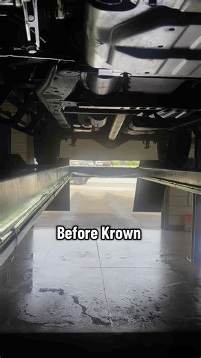 Krown is a thin petroleum-based oil that goes on colorless & odorless. #undercoating #Michigan #chevy #beforeandafter | Krown Rust Control - Gaylord