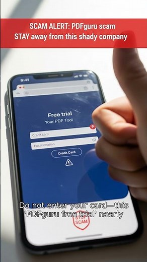 Scam Alert: PDFguru scam STAY away from this shady company