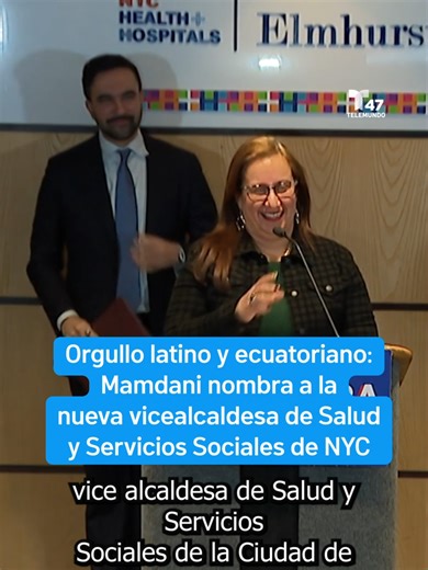 Helen Arteaga: Vicealcaldesa de Salud en Nueva York