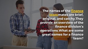 500+ Finance Team Names Ideas to Get Inspiration From