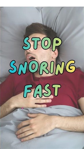 How to Stop Snoring Naturally (Simple Tips That Work)