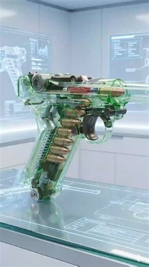 Luger P08 X-RAY: Inside the Iconic Toggle-Lock Mechanism Firing | Firearms History #shorts