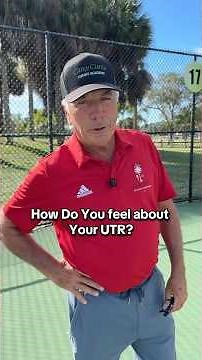 How do you feel about your UTR? Let’s talk! #tennis #utr