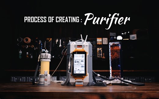 PROCESS OF CREATING PURIFIER PC Case Mod by AK Mod (KLEVV)