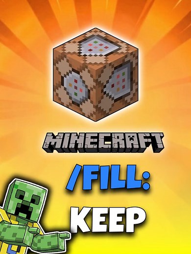 Trucos con el Comando FILL en Minecraft