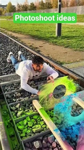 Mind-Blowing Color Splash Photoshoot! 📸🔥#shots #shortsvideo #ytshorts #shoot