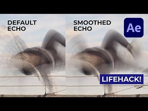 Smoothed Echo Lifehack - Motion Trail - After Effects tutorial