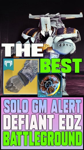 Destiny 2 Prisamtic Warlock Winter's Guile Build | Solo GM Alert Defiant Battleground EDZ#destiny2 #destiny2warlock