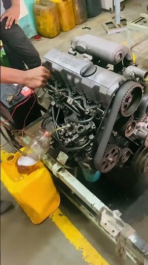Nissan LD20 engine starting