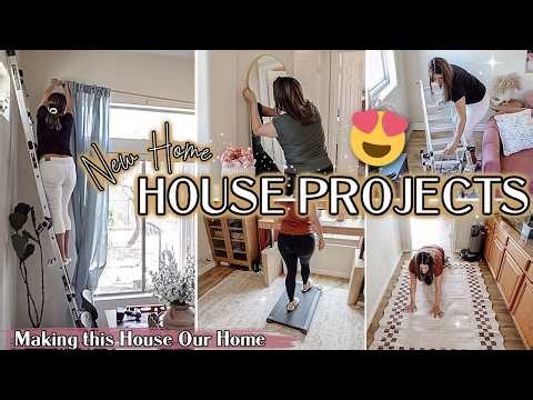 NEW HOUSE PROJECTS 2026 :: RENTER FRIENDLY DIY HOME RENOVATIONS