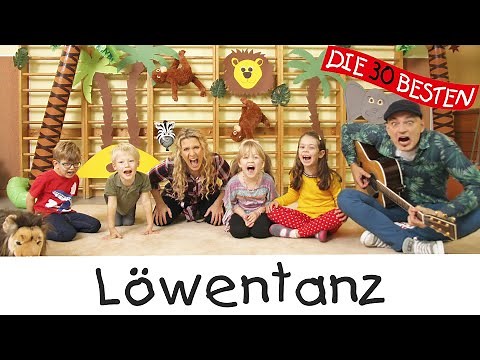 👩🏼 Löwentanz - Singen, Tanzen und Bewegen || Kinderlieder