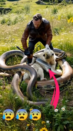 🐆𝕐𝕋 𝔸ℕ𝕀𝕄𝔸𝕃 ☠️ on Instagram: "Man Battles Giant Python to Save White Bear! 🐻🐍 .. .. .. .. .. .. .. .. #reels #reelsinstagram #reelsvideo #instagram #animals"