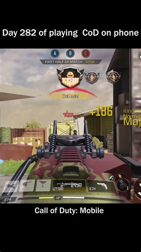 Day 282 of playing on Phone: CoD Mobile #callofduty #cod #codm #gaming