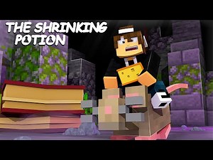 THE MINECRAFT SHRINKING POTION #1!!!