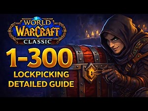 1-300 Lock Picking Guide - Made Easy | Wow Classic 2025
