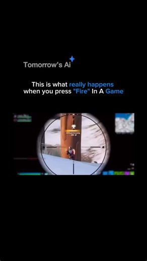 Ai | Technology | Innovation on Instagram: "That single click sets off a lightning-fast digital chain reaction. ⚡ Your mouse sends an electrical pulse to your CPU → your action is turned into binary code → the game engine spawns a bullet and calculates its speed, physics, and impact in milliseconds. From there, your system sends the data through internet highways, bouncing between routers and data centers across the world — until it reaches the game’s central server to confirm your shot. 🌐 Love