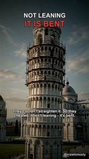 The Leaning Tower of Pisa Was Never Meant to Lean