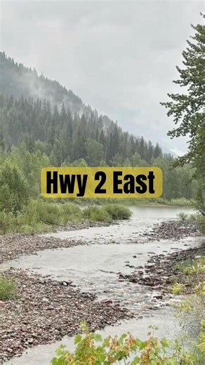 Highway 2 East - Glacier National Park, Montana