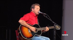 Ray of Sunshine: Hundreds of elders and their carers from across SA have been treated to a private performance from First Nations country music singer Troy Cassar-Daley. Let us know who we should feature: http://m.me/7NEWSAdelaide #7NEWS | 7NEWS Adelaide