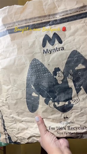 Bought a new backpack 🎒 |converse backpack |capers backpack #unboxing #shorts