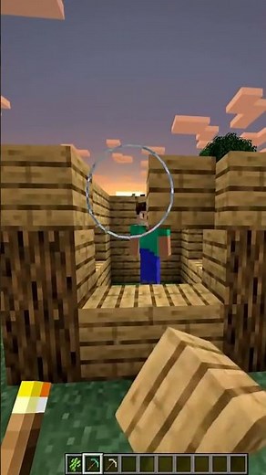 A Short Minecraft Story Told in 4 Scenes 🌲⛏️✨ #Minecraft #Story #minecraftshorts