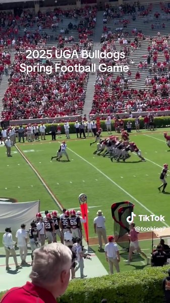 UGA Bulldogs Spring Football Game 2025