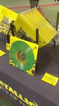 Inside Metallica’s Pop-Up Store! #metallica #dublin #popupstore #metal #metalfran
