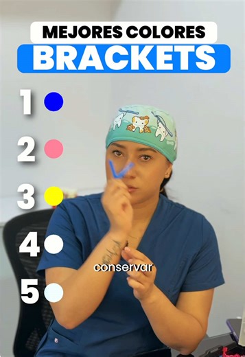 Los mejores colores para tus brackets/ligas según mi experiencia 🦷‼️ ⚠️Recuerda que puedes usar el color que gustes siempre y cuando tengas una buena higiene dental ⚠️ . . . #brackets #ortodoncia #coloresbrackets #coloresligas #topbrackets que colores de brackets usar