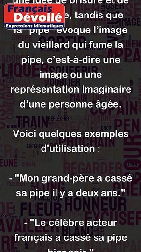Casser sa pipe