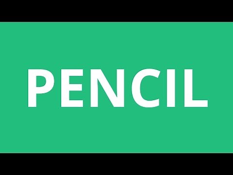 How To Pronounce Pencil - Pronunciation Academy
