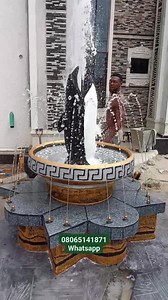 Water Fountain with a Beautiful Sculpture | Craftsman Plumbing Works