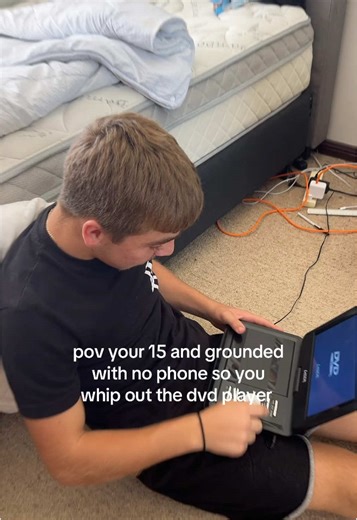 Grounded at 15: Using a DVD Player for Fun