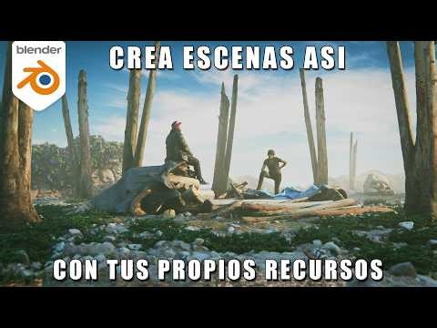 How to CREATE REALISTIC 3D Assets for your SCENES in BLENDER using PHOTOGRAMMETRY