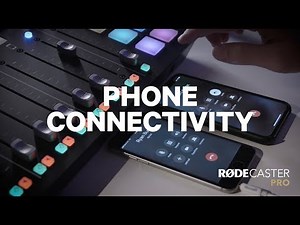 RØDECaster Pro Features - Smartphone Connectivity