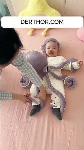 This calming octopus plush toy was such a great buy! It's a wonderful helper for baby's sle