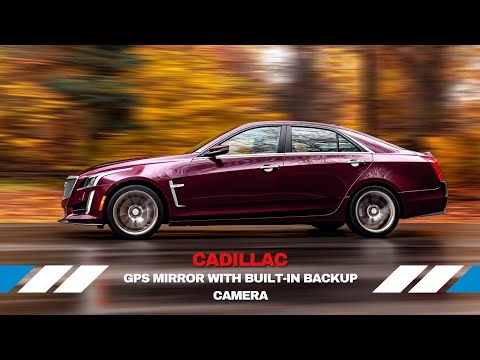 Cadillac GPS Mirror with Built-In Backup Camera | Clean OEM-Style Upgrade