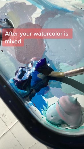 Mixing Gouache Colors Tutorial