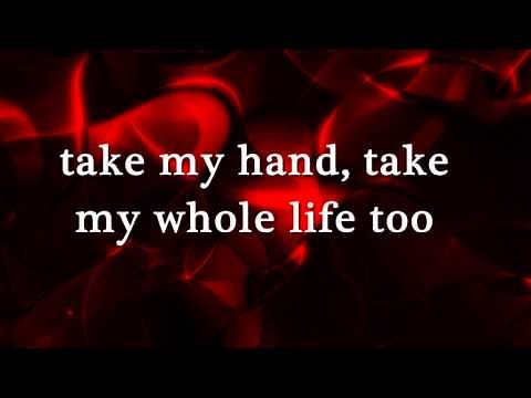 CAN'T HELP FALLING IN LOVE - (Lyrics)
