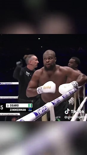Cookie Osaro DECIMATED Errol Zimmerman at #GLORY109 😤