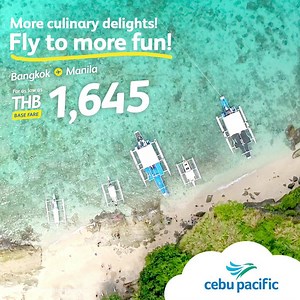 With Cebu Pacific, you get to enjoy food trips and more in the Philippines! | Cebu Pacific Air