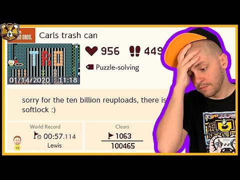 Playing The GREATEST Deleted Troll Level! Super Mario Maker 2